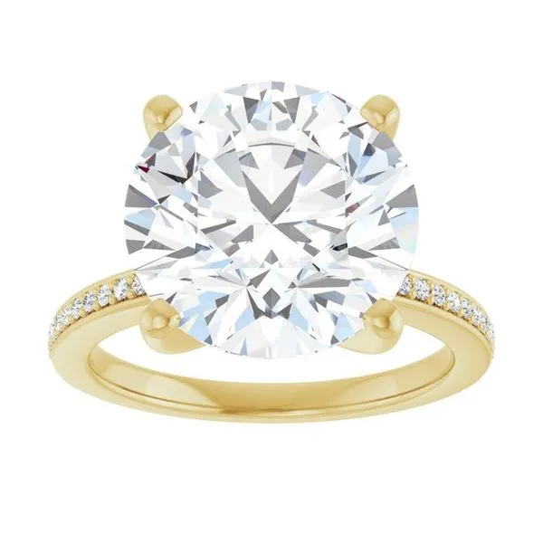 Solitaire Engagement Ring Image 3 Arezzo Jewelers Elmwood Park, IL