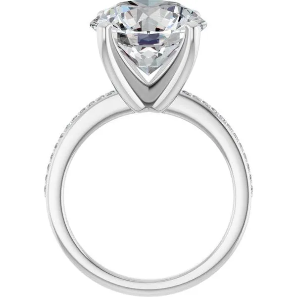 Solitaire Engagement Ring Image 2 Arezzo Jewelers Elmwood Park, IL