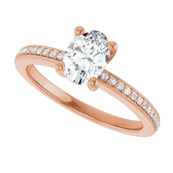 Accented Engagement Ring Image 5 Mark Jewellers La Crosse, WI