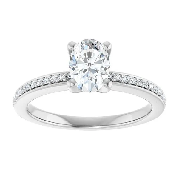 Solitaire Engagement Ring Image 3 Arezzo Jewelers Elmwood Park, IL