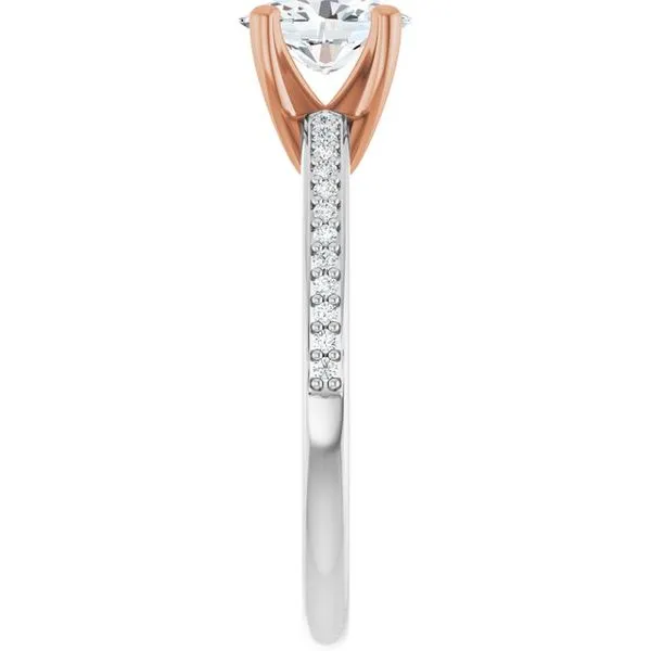 Solitaire Engagement Ring Image 4 House of Silva Wooster, OH