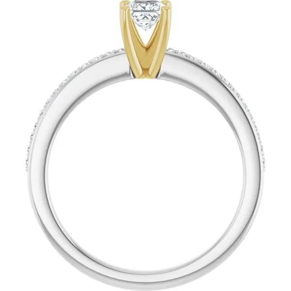 Solitaire Engagement Ring Image 2 Arezzo Jewelers Elmwood Park, IL