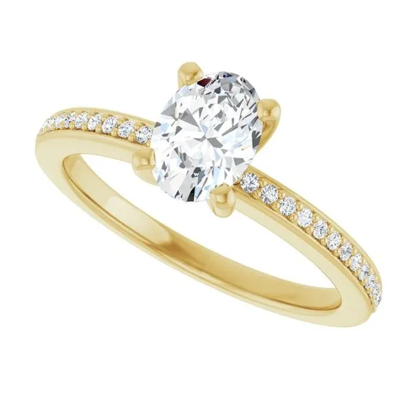 Solitaire Engagement Ring Image 5 Arezzo Jewelers Elmwood Park, IL