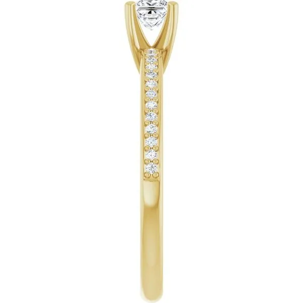 Solitaire Engagement Ring Image 4 Arezzo Jewelers Elmwood Park, IL