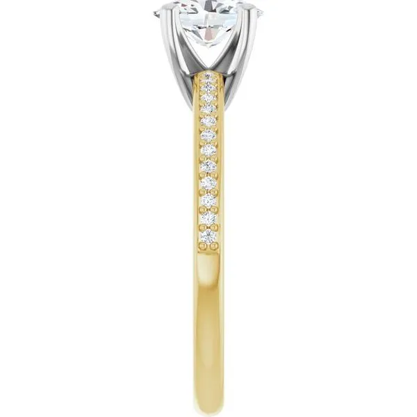 Solitaire Engagement Ring Image 4 Arezzo Jewelers Elmwood Park, IL