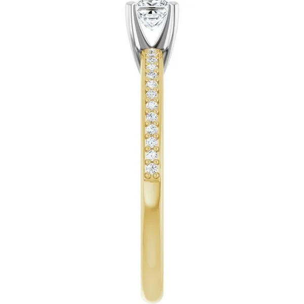 Solitaire Engagement Ring Image 4 Arezzo Jewelers Elmwood Park, IL