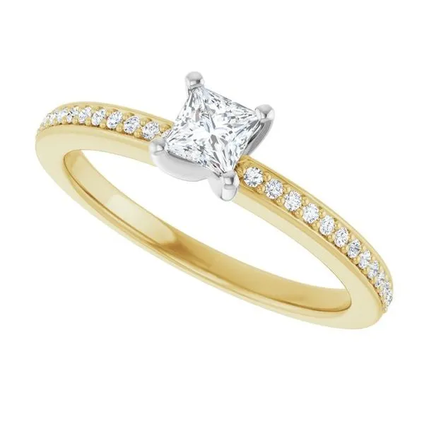 Accented Engagement Ring Image 5 Mark Jewellers La Crosse, WI