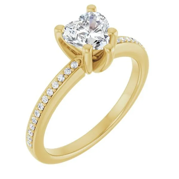 Solitaire Engagement Ring The Ring Austin Round Rock, TX