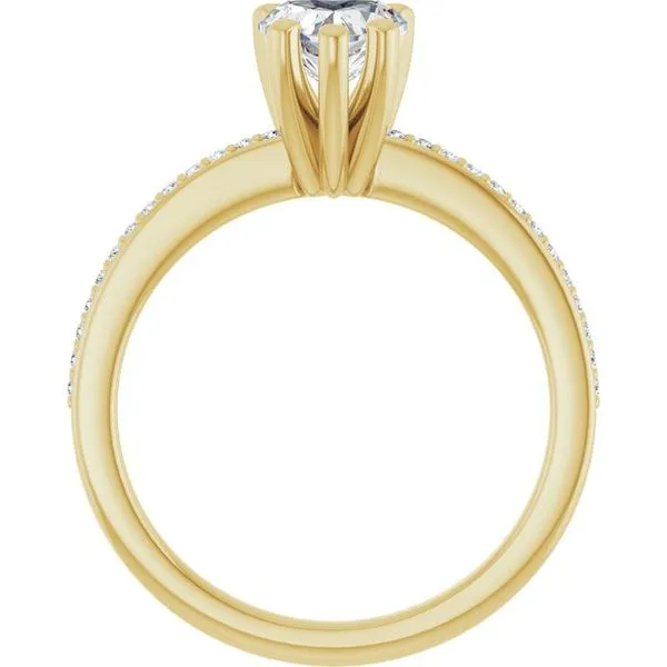 Solitaire Engagement Ring Image 2 Vulcan's Forge LLC KANSAS CITY, MO