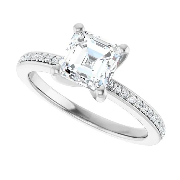 Solitaire Engagement Ring Image 5 Arezzo Jewelers Elmwood Park, IL