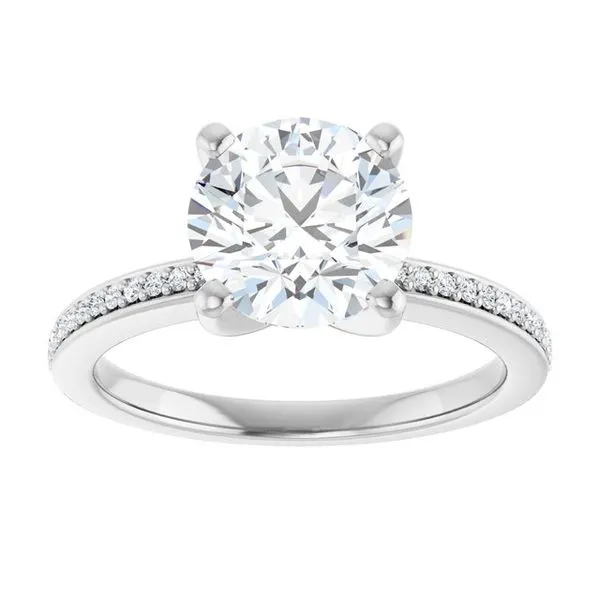 Solitaire Engagement Ring Image 3 Arezzo Jewelers Elmwood Park, IL