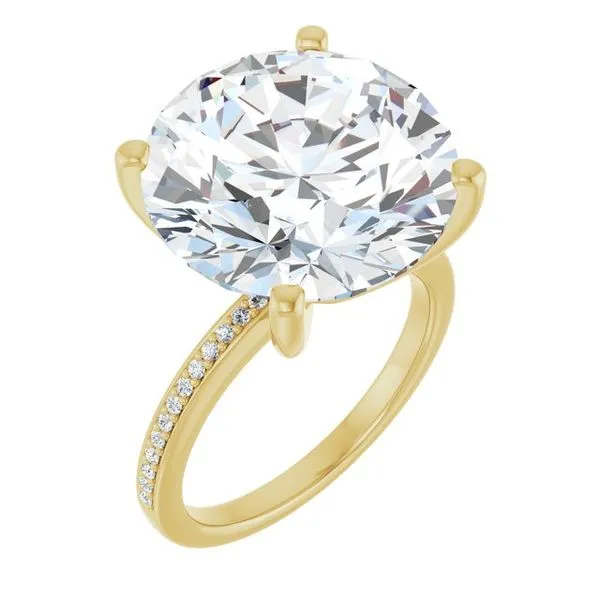 Solitaire Engagement Ring The Ring Austin Round Rock, TX