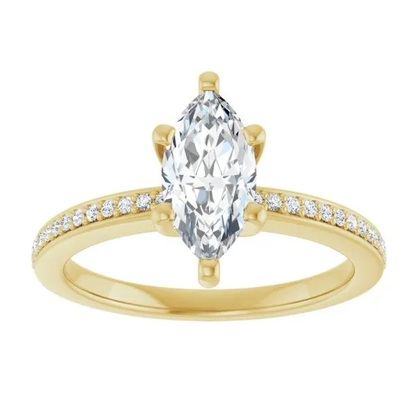 Solitaire Engagement Ring Image 3 Golden Sails Jewelers, Inc. Saint Petersburg, FL