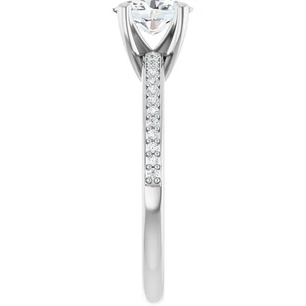 Solitaire Engagement Ring Image 4 Arezzo Jewelers Elmwood Park, IL