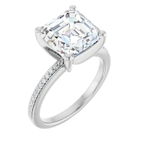 Solitaire Engagement Ring The Ring Austin Round Rock, TX