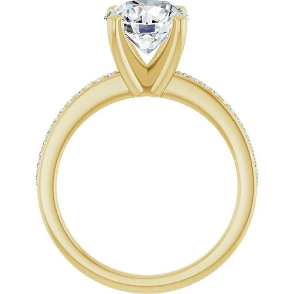 Solitaire Engagement Ring Image 2 Arezzo Jewelers Elmwood Park, IL