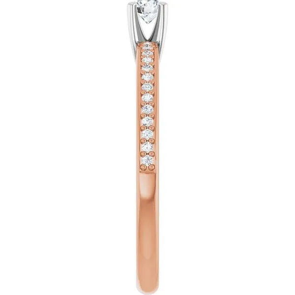 Solitaire Engagement Ring Image 4 Arezzo Jewelers Elmwood Park, IL