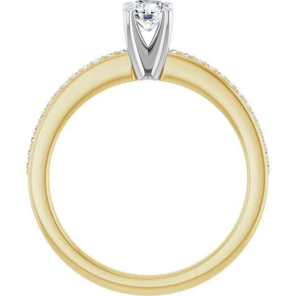 Solitaire Engagement Ring Image 2 Arezzo Jewelers Elmwood Park, IL