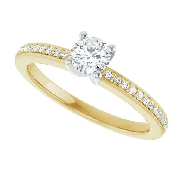 Solitaire Engagement Ring Image 5 Arezzo Jewelers Elmwood Park, IL