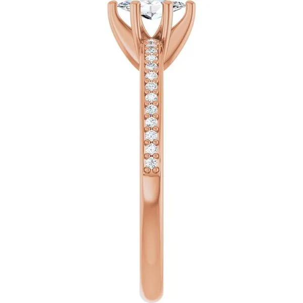 Solitaire Engagement Ring Image 4 Arezzo Jewelers Elmwood Park, IL