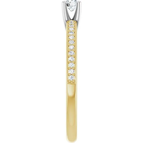 Solitaire Engagement Ring Image 4 Arezzo Jewelers Elmwood Park, IL