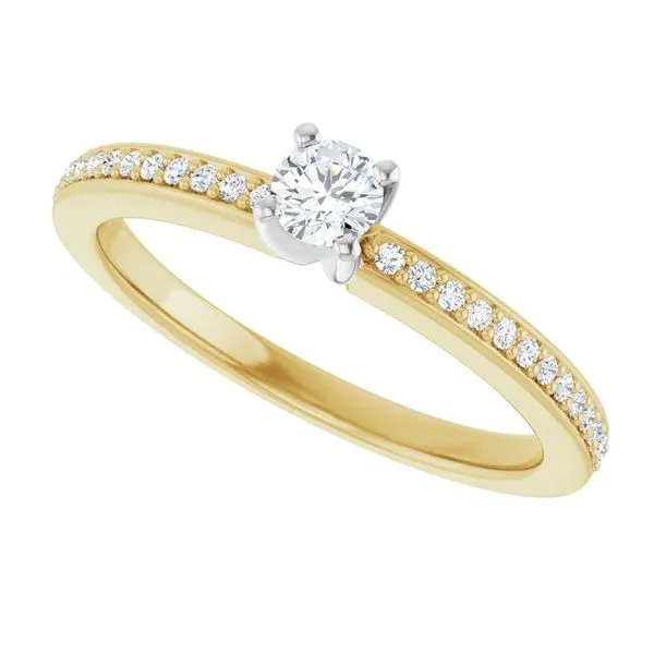 Solitaire Engagement Ring Image 5 Arezzo Jewelers Elmwood Park, IL