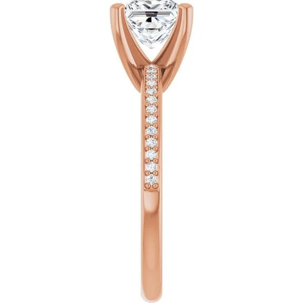 Solitaire Engagement Ring Image 4 Arezzo Jewelers Elmwood Park, IL