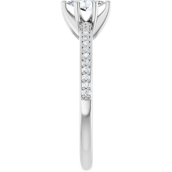 Solitaire Engagement Ring Image 4 Arezzo Jewelers Elmwood Park, IL