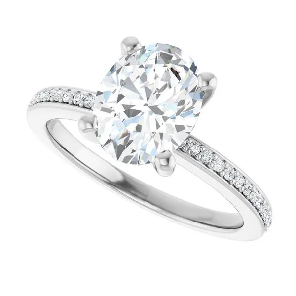 Solitaire Engagement Ring Image 5 Arezzo Jewelers Elmwood Park, IL