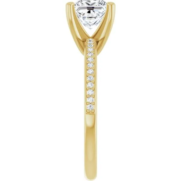 Solitaire Engagement Ring Image 4 Arezzo Jewelers Elmwood Park, IL