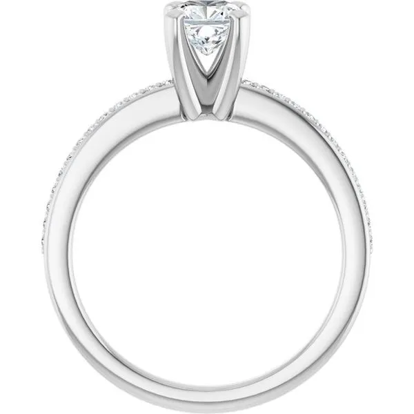 Solitaire Engagement Ring Image 2 Arezzo Jewelers Elmwood Park, IL