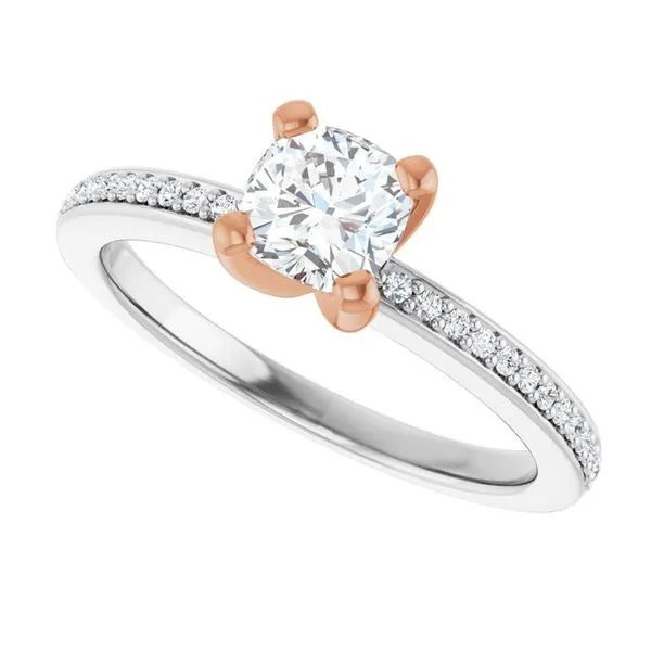 Solitaire Engagement Ring Image 5 Vulcan's Forge LLC KANSAS CITY, MO