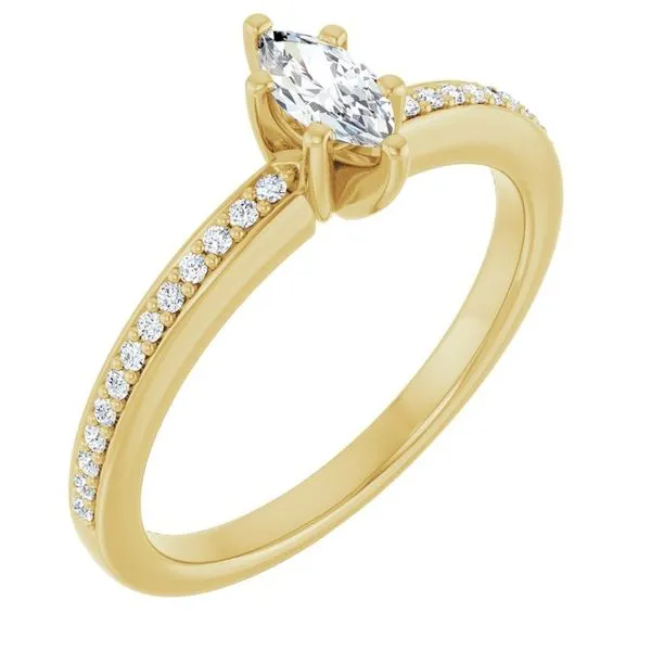 Solitaire Engagement Ring The Ring Austin Round Rock, TX