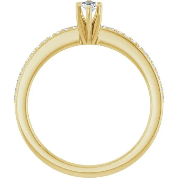 Solitaire Engagement Ring Image 2 Arezzo Jewelers Elmwood Park, IL