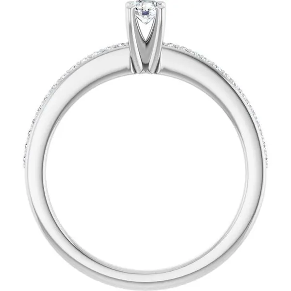 Solitaire Engagement Ring Image 2 Arezzo Jewelers Elmwood Park, IL