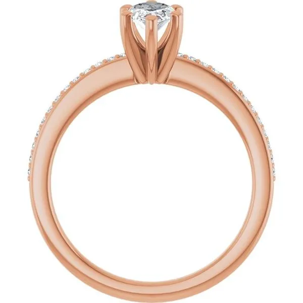 Solitaire Engagement Ring Image 2 Arezzo Jewelers Elmwood Park, IL