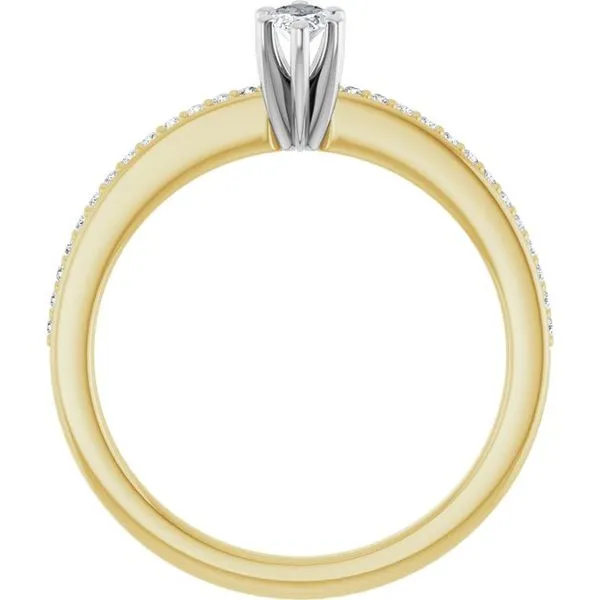 Solitaire Engagement Ring Image 2 Arezzo Jewelers Elmwood Park, IL