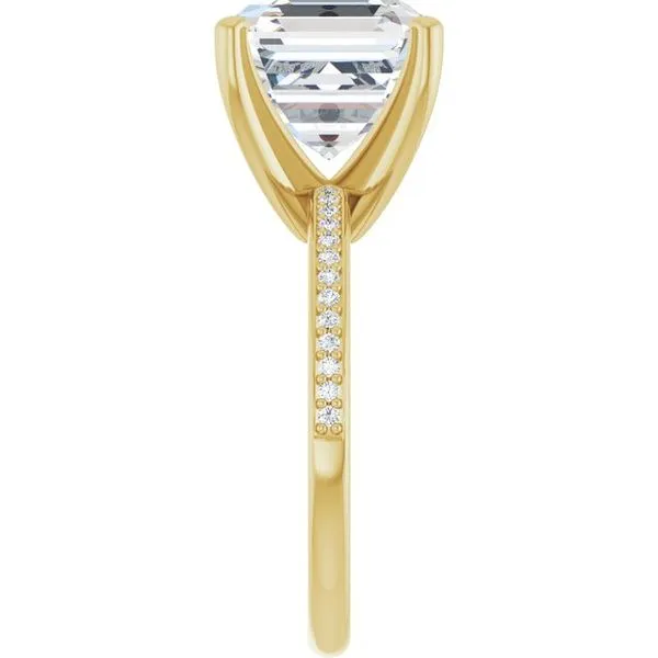 Solitaire Engagement Ring Image 4 Arezzo Jewelers Elmwood Park, IL