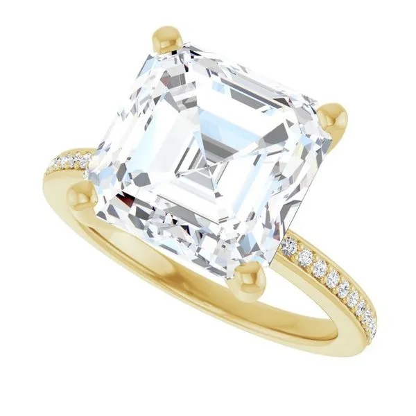 Solitaire Engagement Ring Image 5 Arezzo Jewelers Elmwood Park, IL