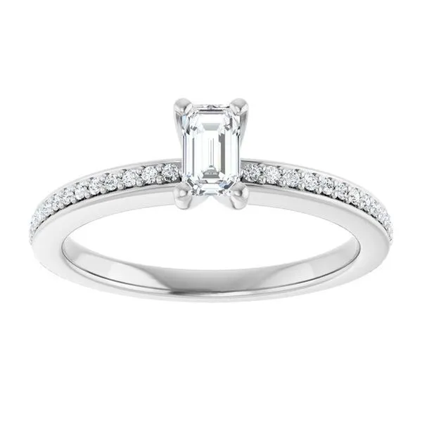 Solitaire Engagement Ring Image 3 Arezzo Jewelers Elmwood Park, IL
