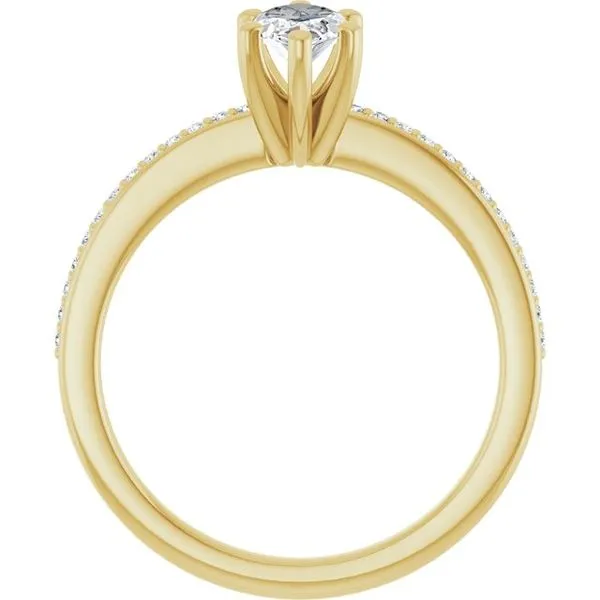 Solitaire Engagement Ring Image 2 Arezzo Jewelers Elmwood Park, IL