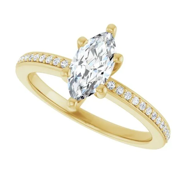 Solitaire Engagement Ring Image 5 Arezzo Jewelers Elmwood Park, IL