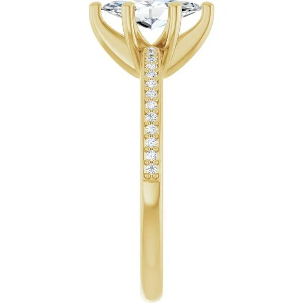 Solitaire Engagement Ring Image 4 Arezzo Jewelers Elmwood Park, IL