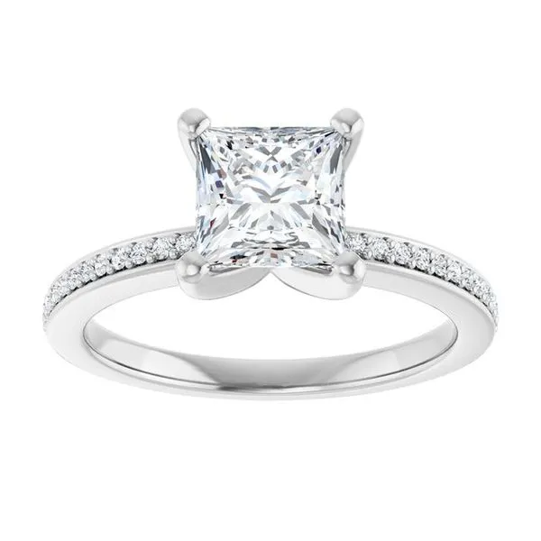 Solitaire Engagement Ring Image 3 Arezzo Jewelers Elmwood Park, IL