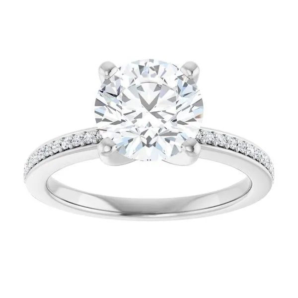 Solitaire Engagement Ring Image 3 Raleigh Diamond Fine Jewelry Raleigh, NC