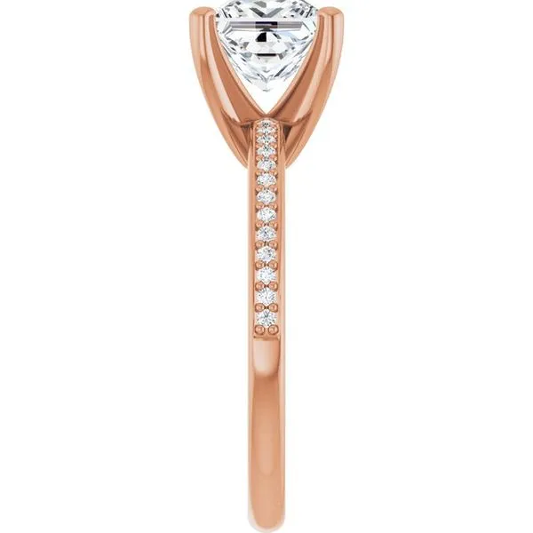 Solitaire Engagement Ring Image 4 Arezzo Jewelers Elmwood Park, IL