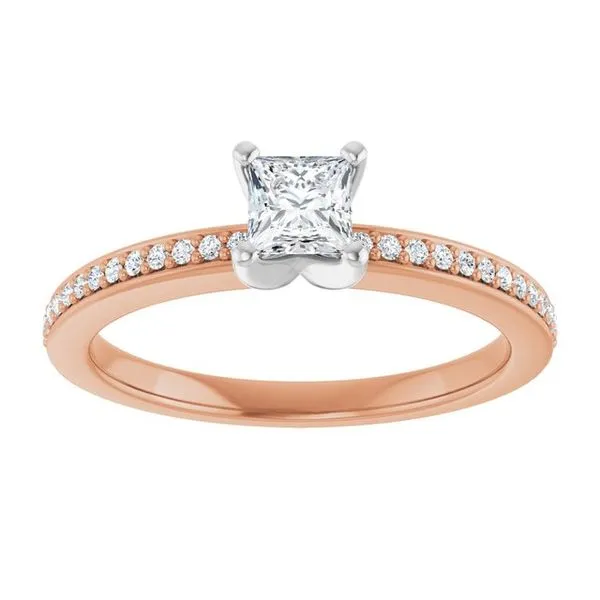 Solitaire Engagement Ring Image 3 Arezzo Jewelers Elmwood Park, IL