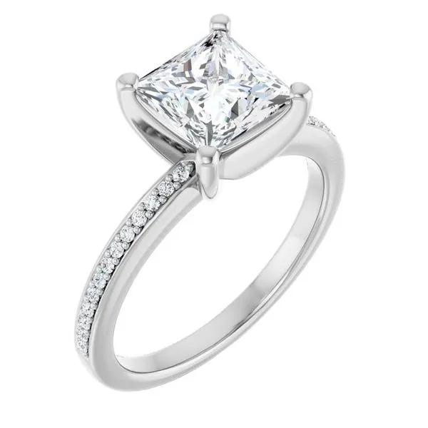 Solitaire Engagement Ring The Ring Austin Round Rock, TX