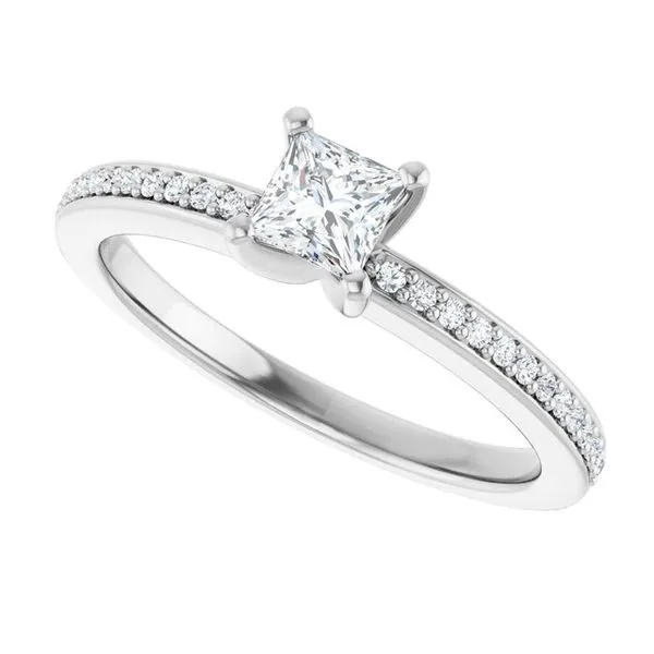 Solitaire Engagement Ring Image 5 Arezzo Jewelers Elmwood Park, IL