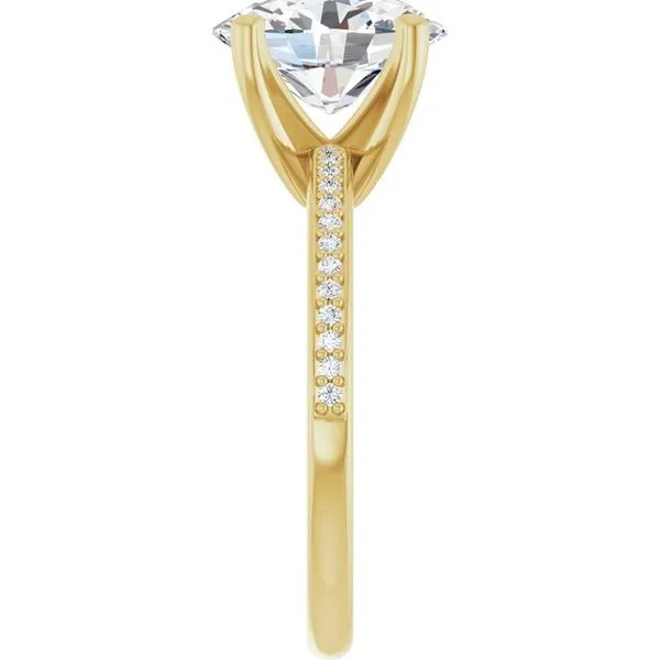 Solitaire Engagement Ring Image 4 Arezzo Jewelers Elmwood Park, IL